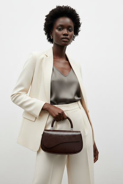 Sac à Main Verni Femme – Saddle Bag Top Handle