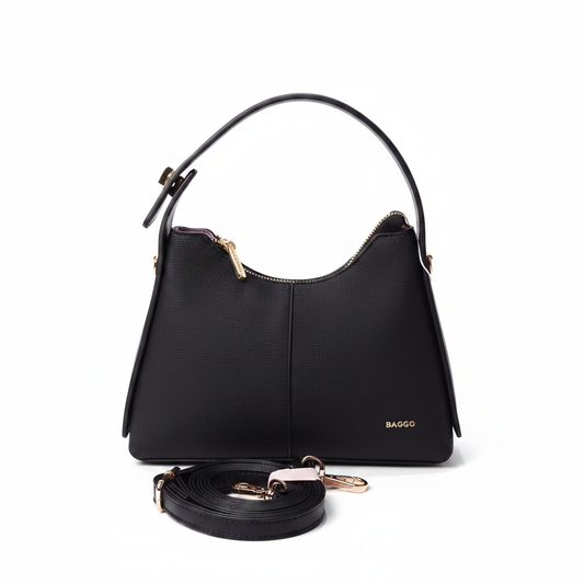 BAGGO Noir fond blanc