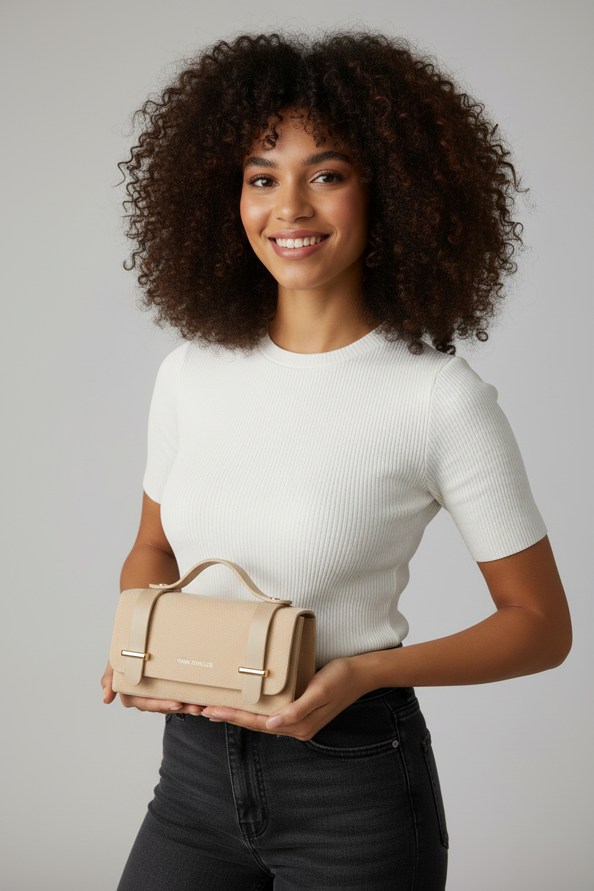 Pose 1 - Sac beige exact