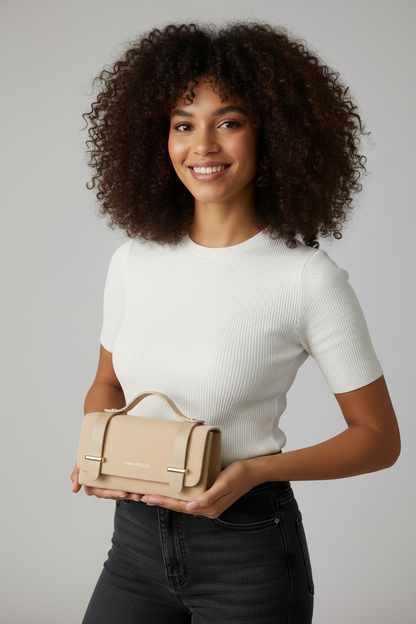 Pose 1 - Sac beige exact